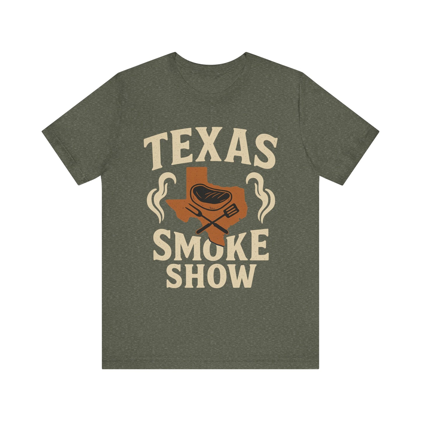 Texas Smoke Show Front Graphic T-Shirt