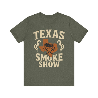 Texas Smoke Show Front Graphic T-Shirt