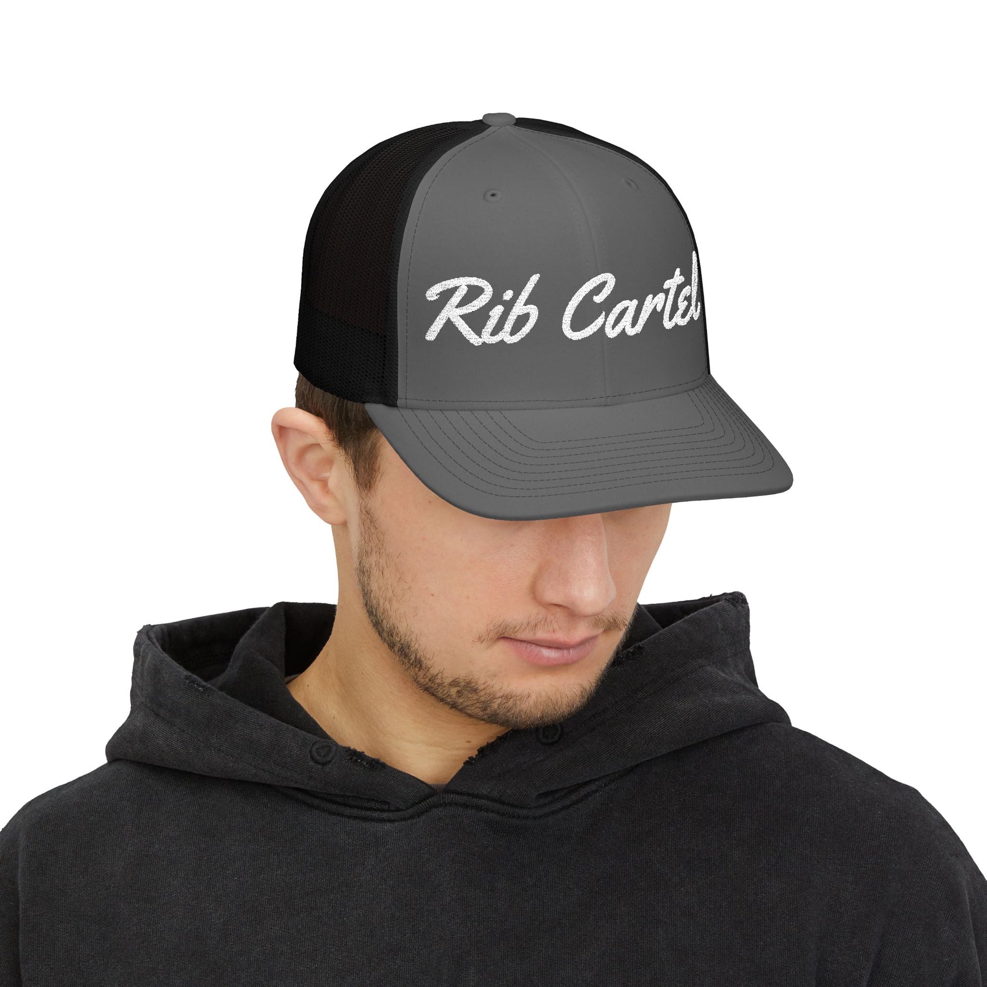 Rib Cartel embroidered trucker hat – Richardson 112 Texas BBQ cap