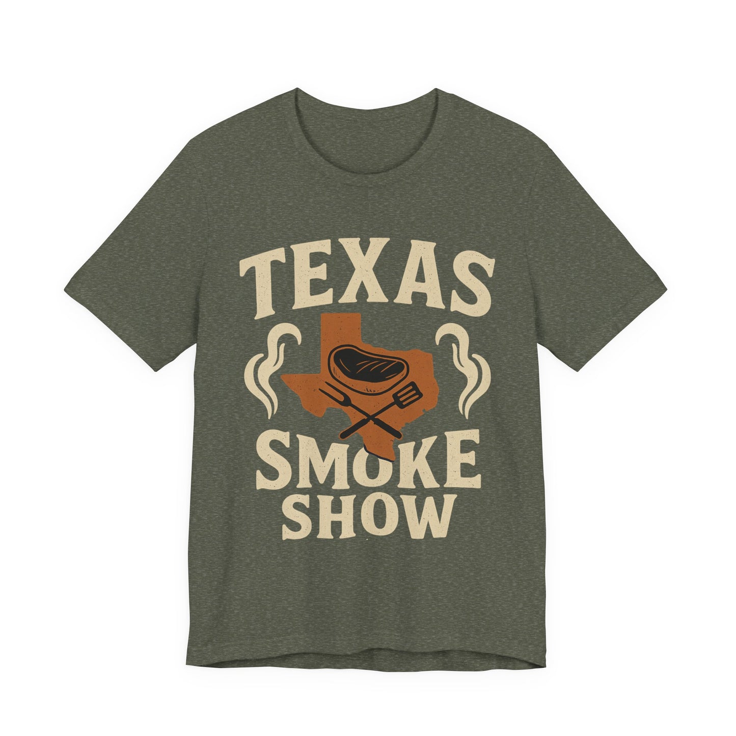 Texas Smoke Show Front Graphic T-Shirt