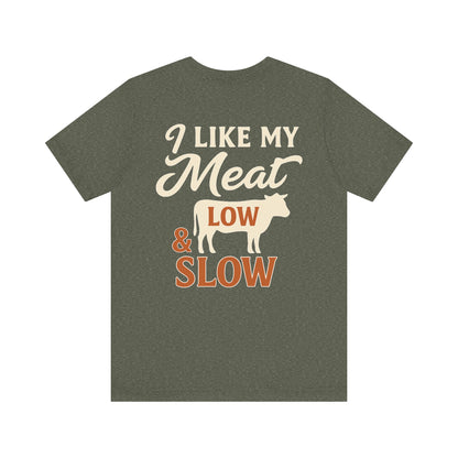 Low & Slow BBQ Philosophy Graphic T-shirt