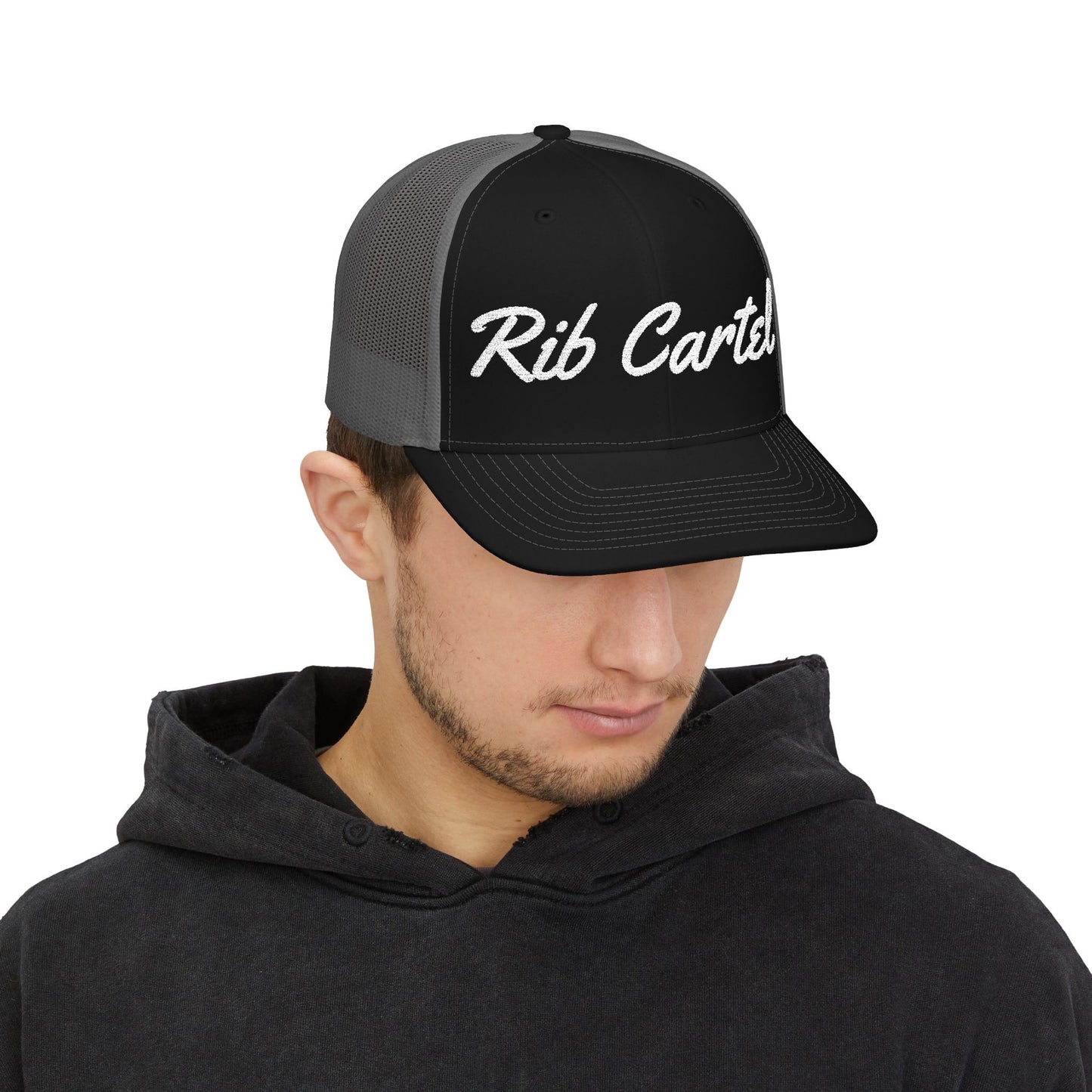 Rib Cartel embroidered trucker hat – Richardson 112 Texas BBQ cap